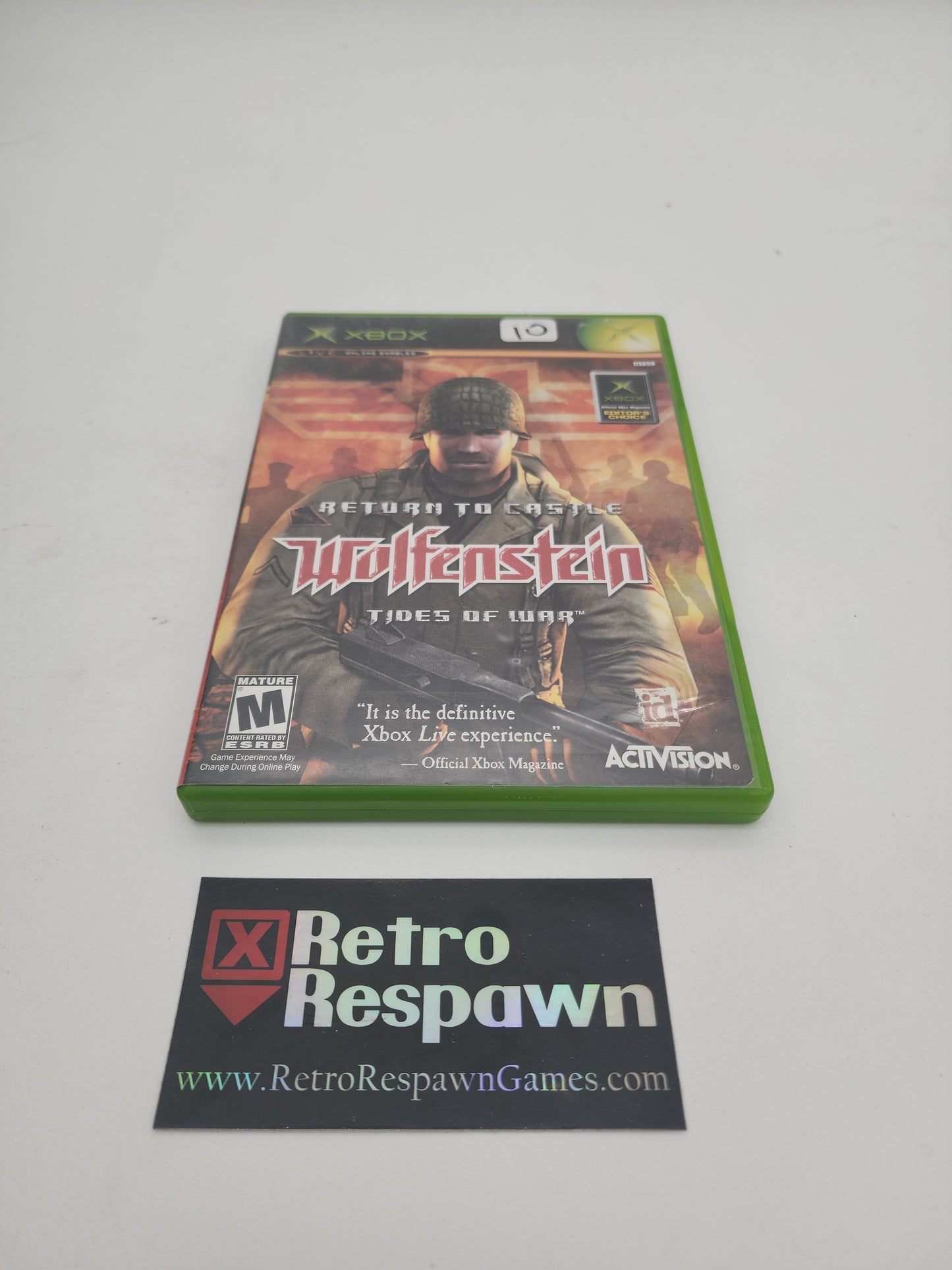 Return to Castle Wolfenstein - Xbox (Complete)