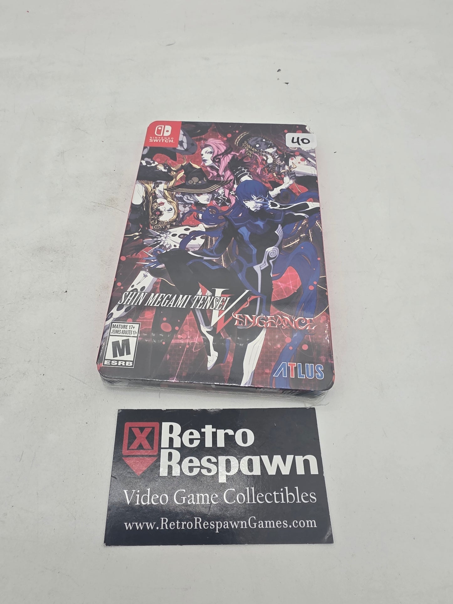 Shin Megami Tensei V: Vengeance [Steelbook] - Nintendo Switch (Sealed)