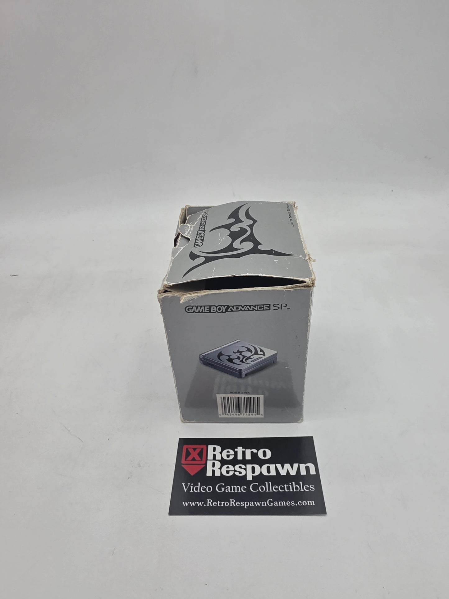 Gameboy Advance SP Limited Tattoo Edition - PAL Nintendo Gameboy Advcane (Box, Console Charger)