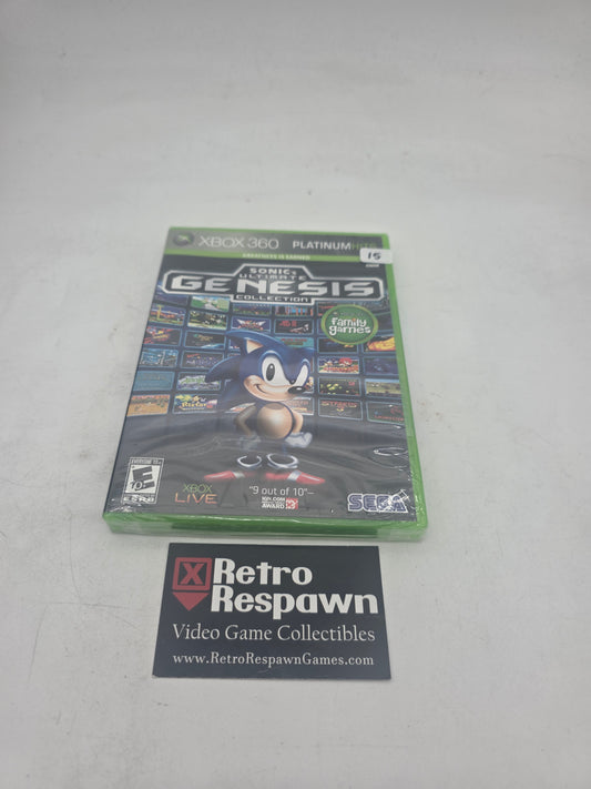 Sonic's Ultimate Genesis Collection [Platinum Hits] - Xbox 360 (Sealed)