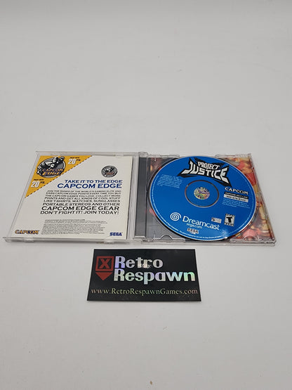 Project Justice - Sega Dreamcast (Complete)