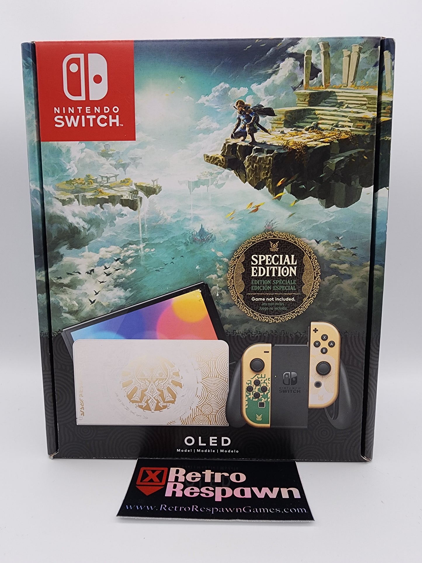 Nintendo Switch OLED [Zelda: Tears of the Kingdom Edition] - Nintendo Switch (Sealed)
