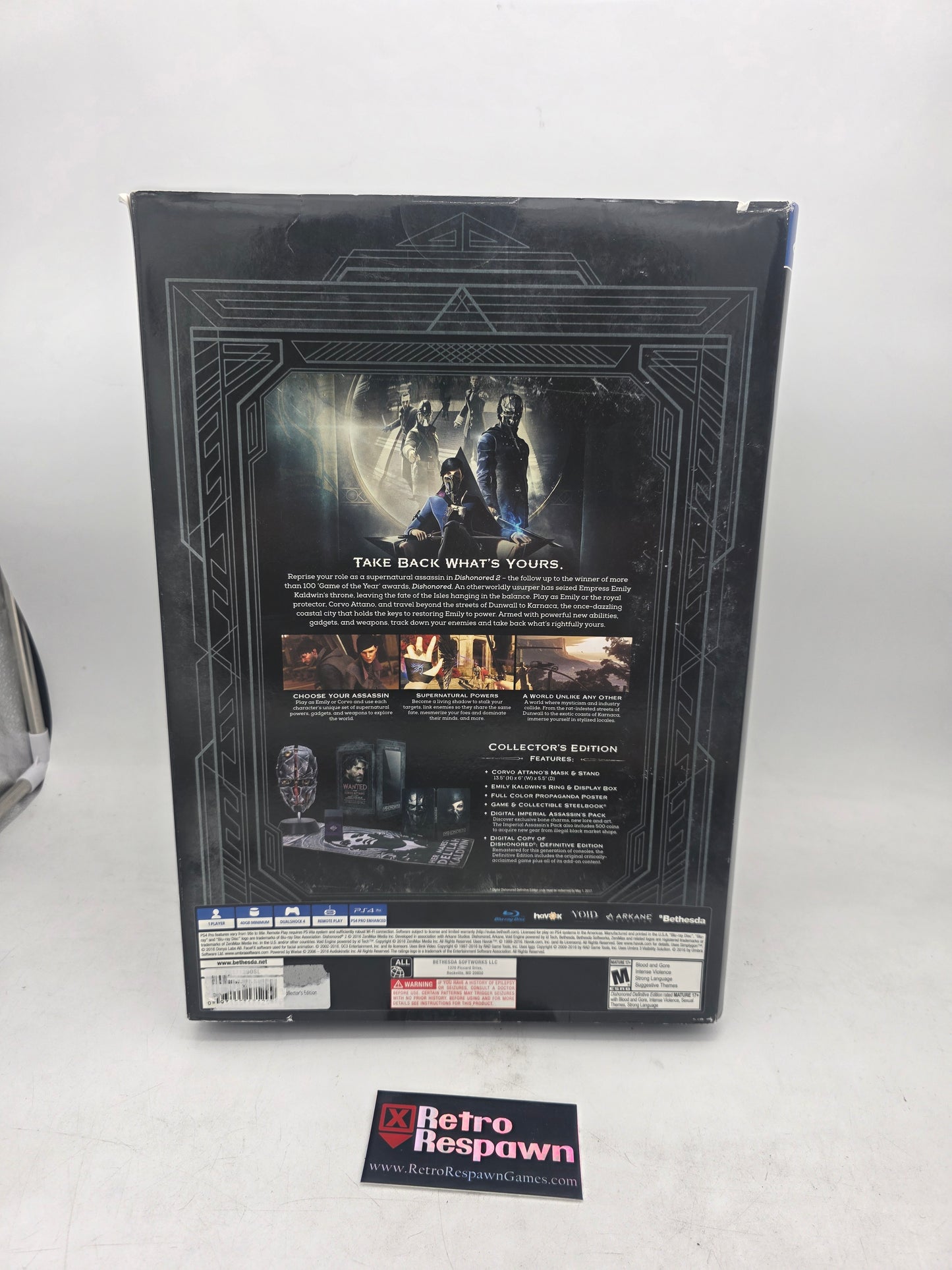 Dishonored 2 [Premium Collector's Edition] - Playstation 4 (Sealed)