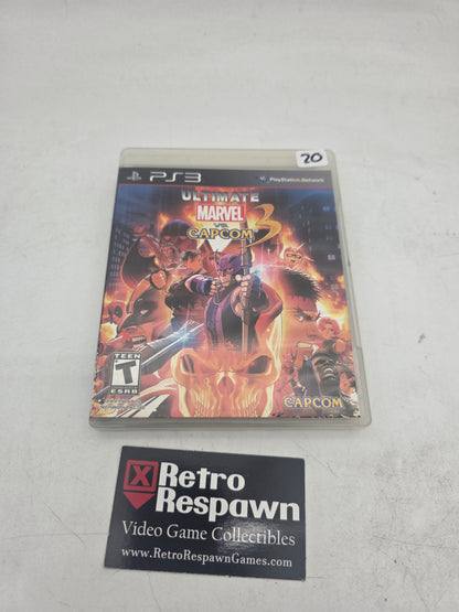 Ultimate Marvel vs Capcom 3 - Playstation 3 (Complete)