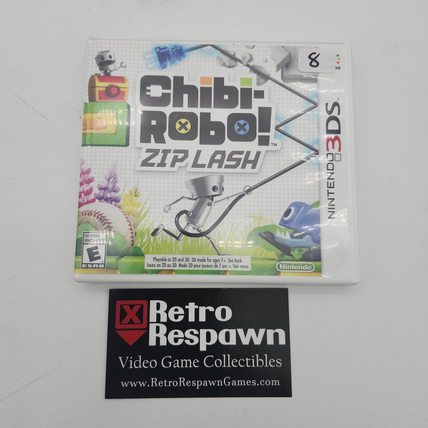Chibi-Robo Zip Lash - Nintendo 3DS (Missing Manual)