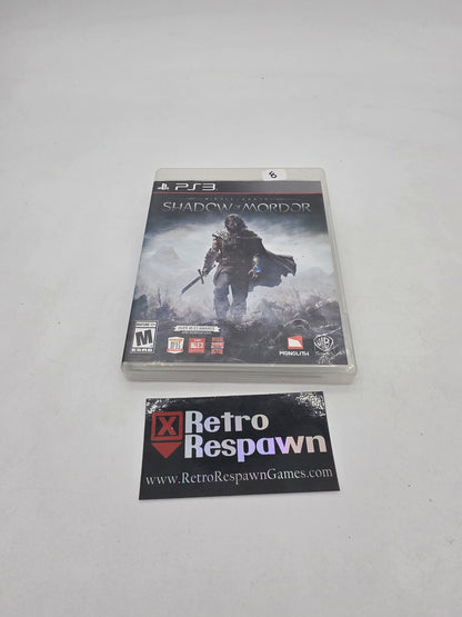 Middle Earth: Shadow of Mordor - Playstation 3 (Complete)