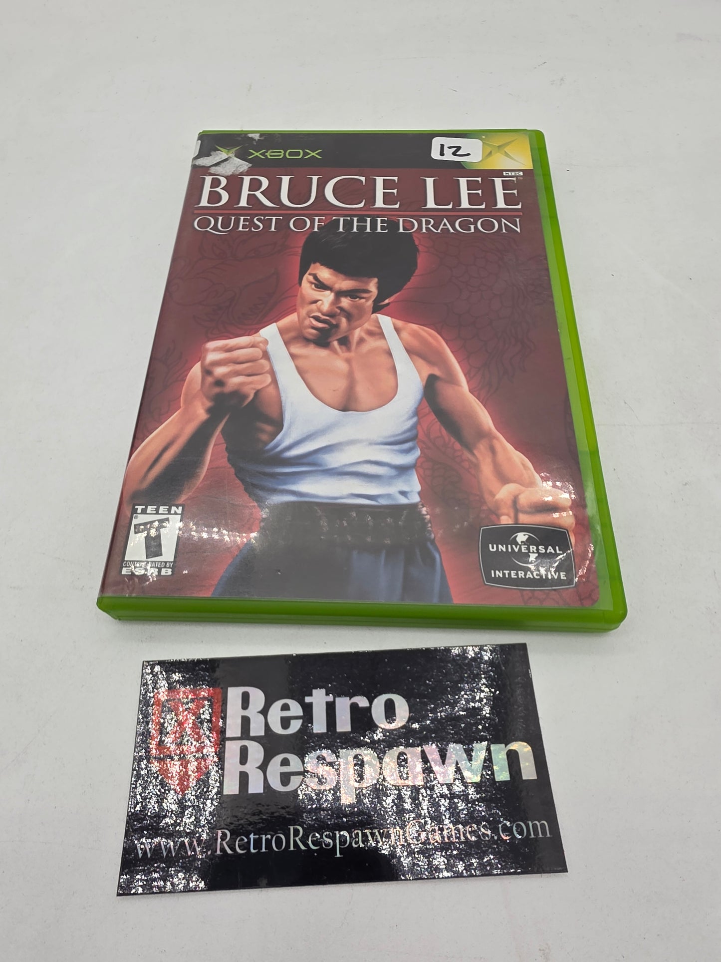 Bruce Lee Quest of the Dragon - Xbox (Complete)