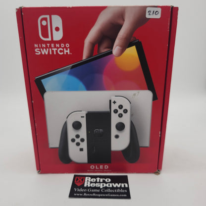 Nintendo Switch OLED with White Joy-Con - Nintendo Switch (Complete)
