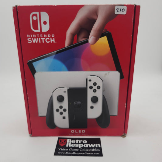 Nintendo Switch OLED with White Joy-Con - Nintendo Switch (Complete)