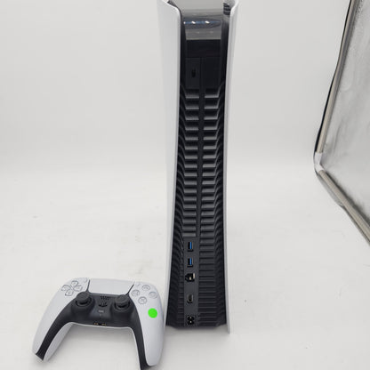 Playstation 5 Console [Digital Version] - Playstation 5 (Console+Controller+Wires)