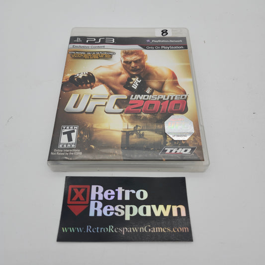 UFC Undisputed 2010 - Playstation 3 (Complete)