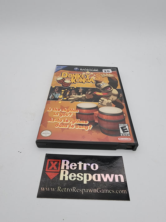 Donkey Konga (Game only) - Gamecube (Complete)