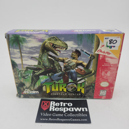 Turok Dinosaur Hunter - Nintendo 64 (Complete)