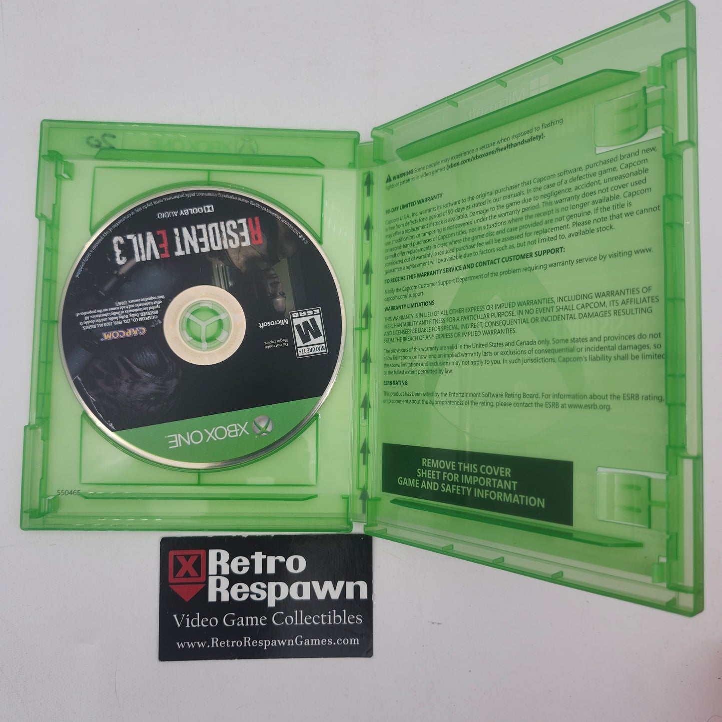 Resident Evil 3 - Xbox One (Complete)