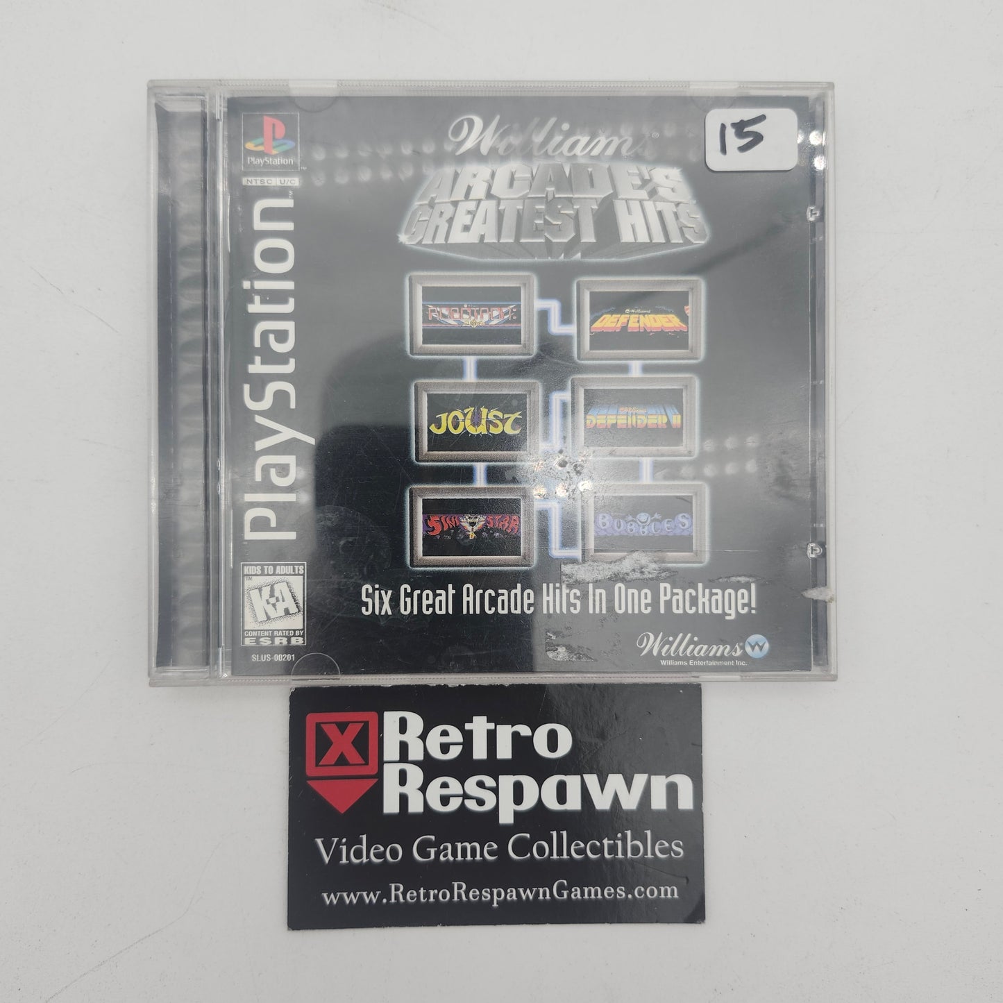 Williams Arcade's Greatest Hits - Playstation (Complete)