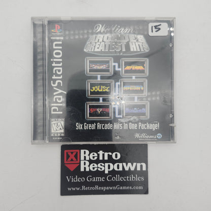 Williams Arcade's Greatest Hits - Playstation (Complete)