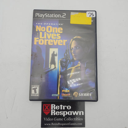 No One Lives Forever - Playstation 2 (Complete)
