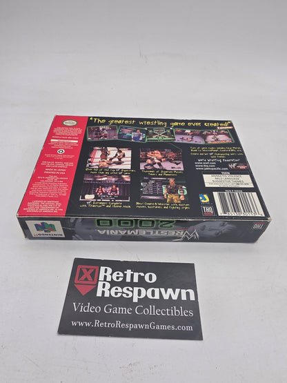 WWF Wrestlemania 2000 - Nintendo 64 (Complete)
