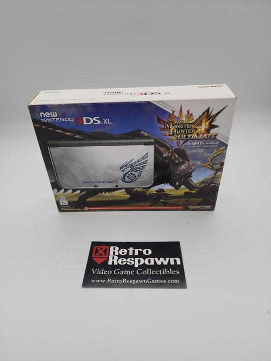 New Nintendo 3DS XL Monster Hunter 4 Edition - Nintendo 3DS (Complete)
