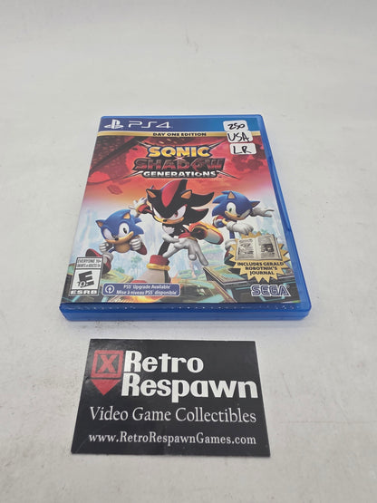 Sonic x Shadow Generations [Day One Edition] - Playstation 4 (Complete)