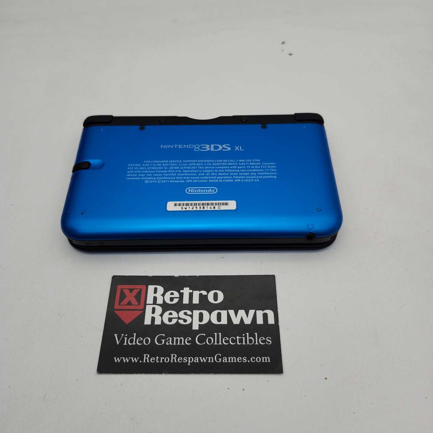 Nintendo 3DS XL Black & Blue - Nintendo 3DS (Console + Charger)