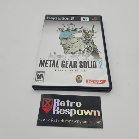 Metal Gear Solid 2 - Playstation 2 (Complete)