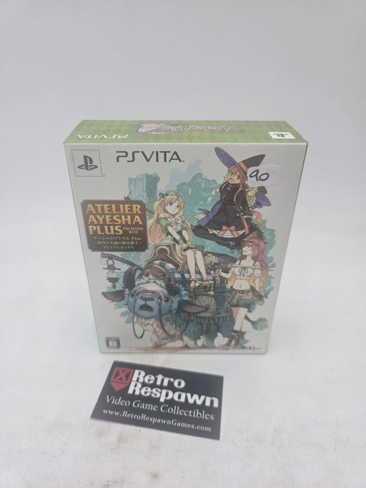 Atelier Ayesha Plus: Koukon no Daichi no Renkinjutsu [Premium Box] - JP Playstation Vita (Complete)
