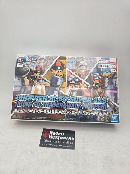 One Piece Chopper Robo Super 4 & 5 Kung Fu Tracer & Walk Hopper - Figure/Statue (Sealed)