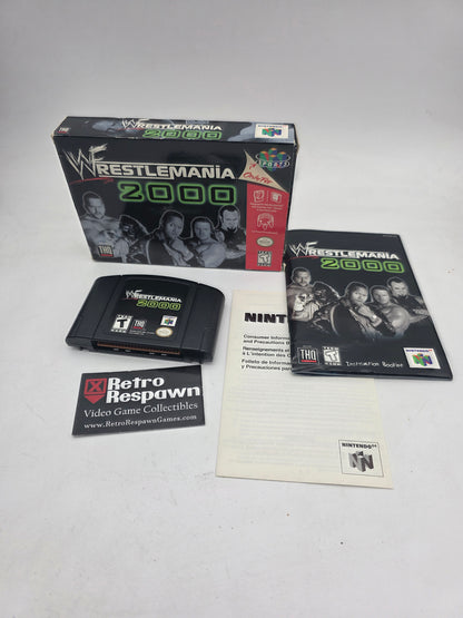 WWF Wrestlemania 2000 - Nintendo 64 (Complete)