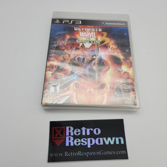 Ultimate Marvel vs Capcom 3 - Playstation 3 (Sealed)