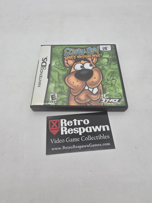 Scooby Doo Who's Watching Who - Nintendo DS (Complete(