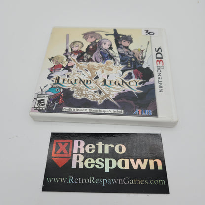 Legend of Legacy [Launch Edition] - Nintendo 3DS (Complete)