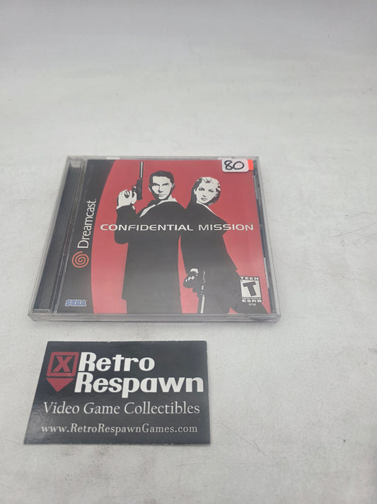 Confidential Mission - Sega Dreamcast (Complete)