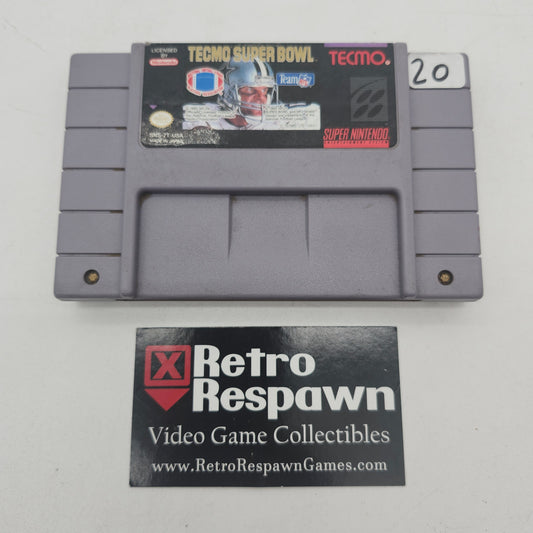 Tecmo Super Bowl - Super Nintendo (Game Only)