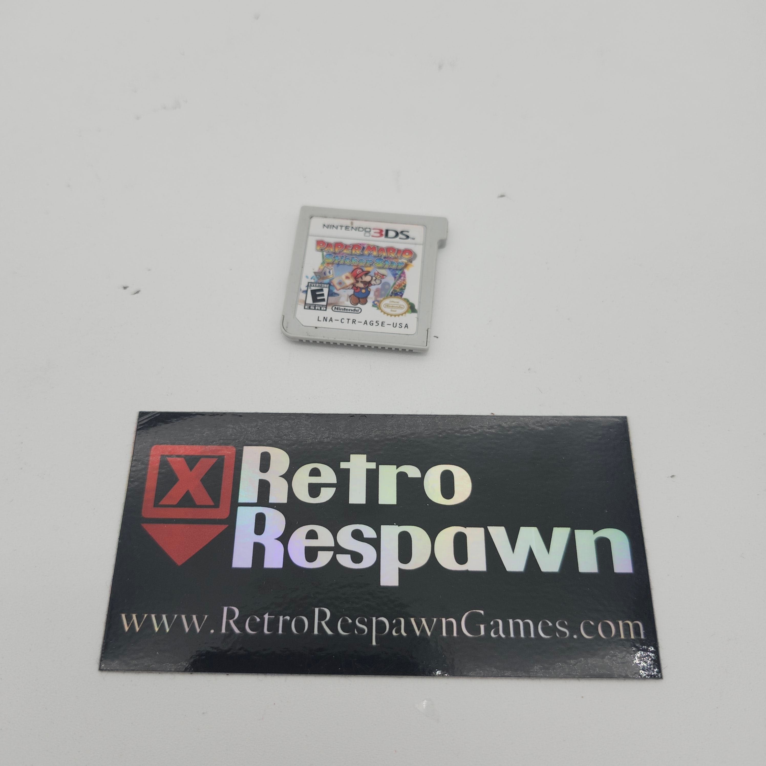 Paper Mario Sticker Star Nintendo 3DS (Game Only) Retro Respawn
