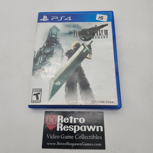 Final Fantasy VII Remake - Playstation 4 (Missing Manual)