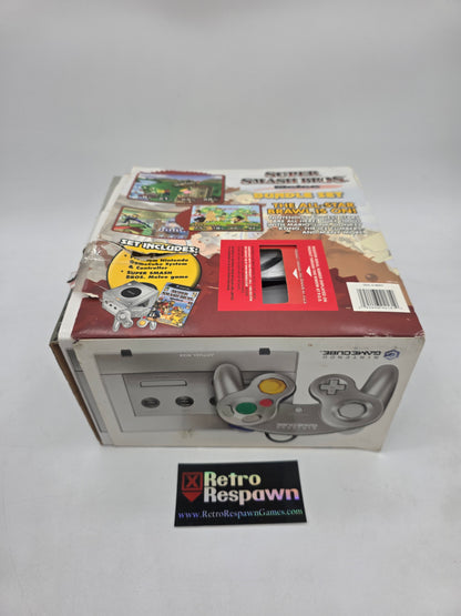Platinum GameCube system [Melee Bundle] - Gamecube (Complete)