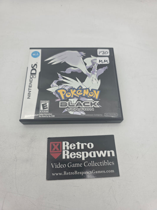 Pokemon Black Version - Nintendo DS (Missing Manual)