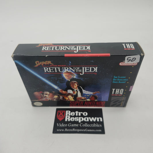 Super Star Wars Return of the Jedi - Super Nintendo (Complete)