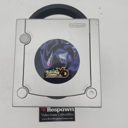 Platinum GameCube System [Pokemon XD: Gale of Darkness Faceplate] - Gamecube (Console+Controller+Wires)