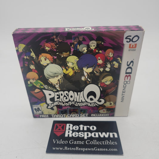 Persona Q: Shadow of the Labyrinth [Box] - Nintendo 3DS (Complete)