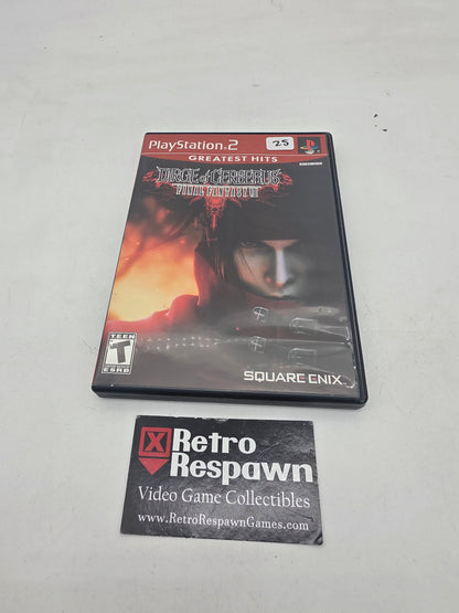 Final Fantasy VII Dirge of Cerberus [Greatest Hits] - Playstation 2 (Complete)
