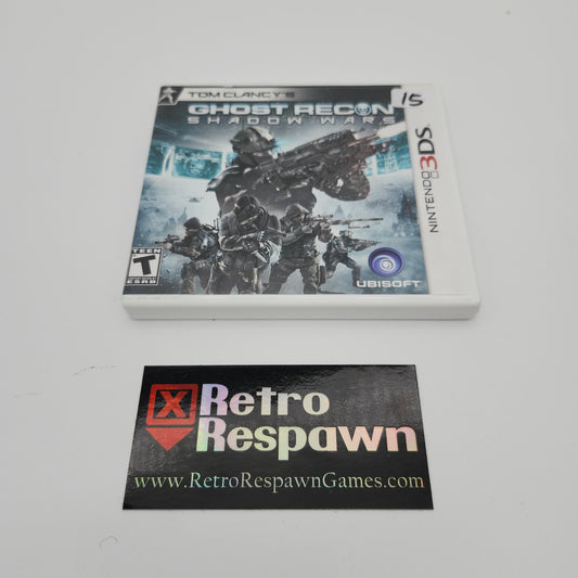 Ghost Recon: Shadow Wars - Nintendo 3DS (Complete)