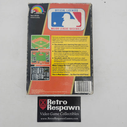 Major League Baseball - NES (Missing Manual)