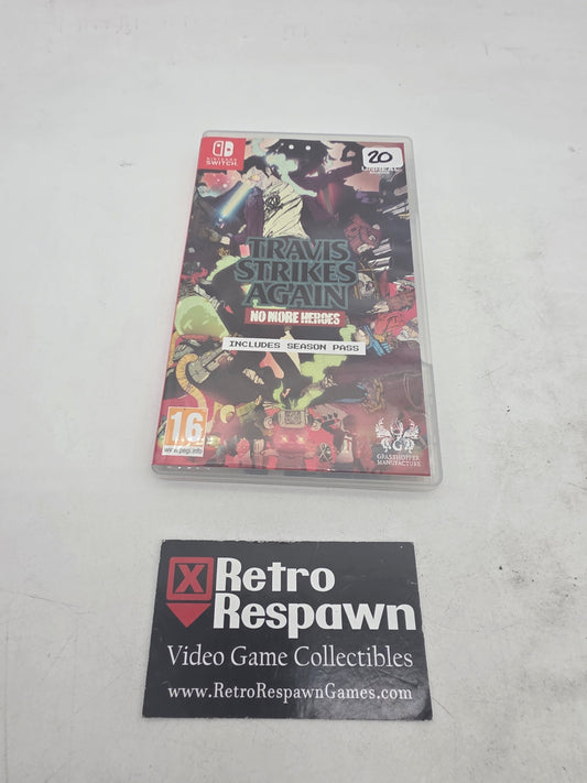 Travis Strikes Again No More Heroes - PAL Nintendo Switch (Complete)