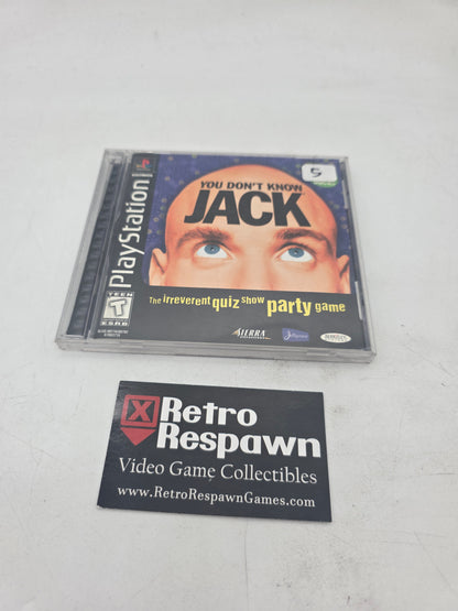 You Don't Know Jack - Playstation (Complete)