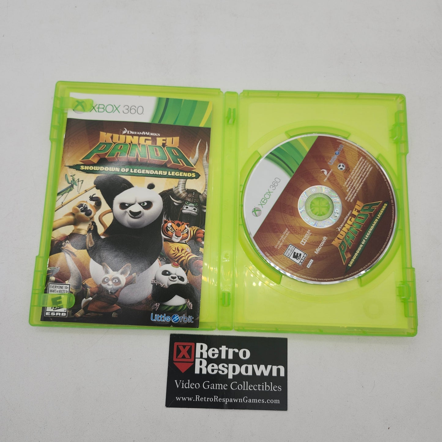 Kung Fu Panda Showdown of the Legendary Legends - Xbox 360 (Complete)