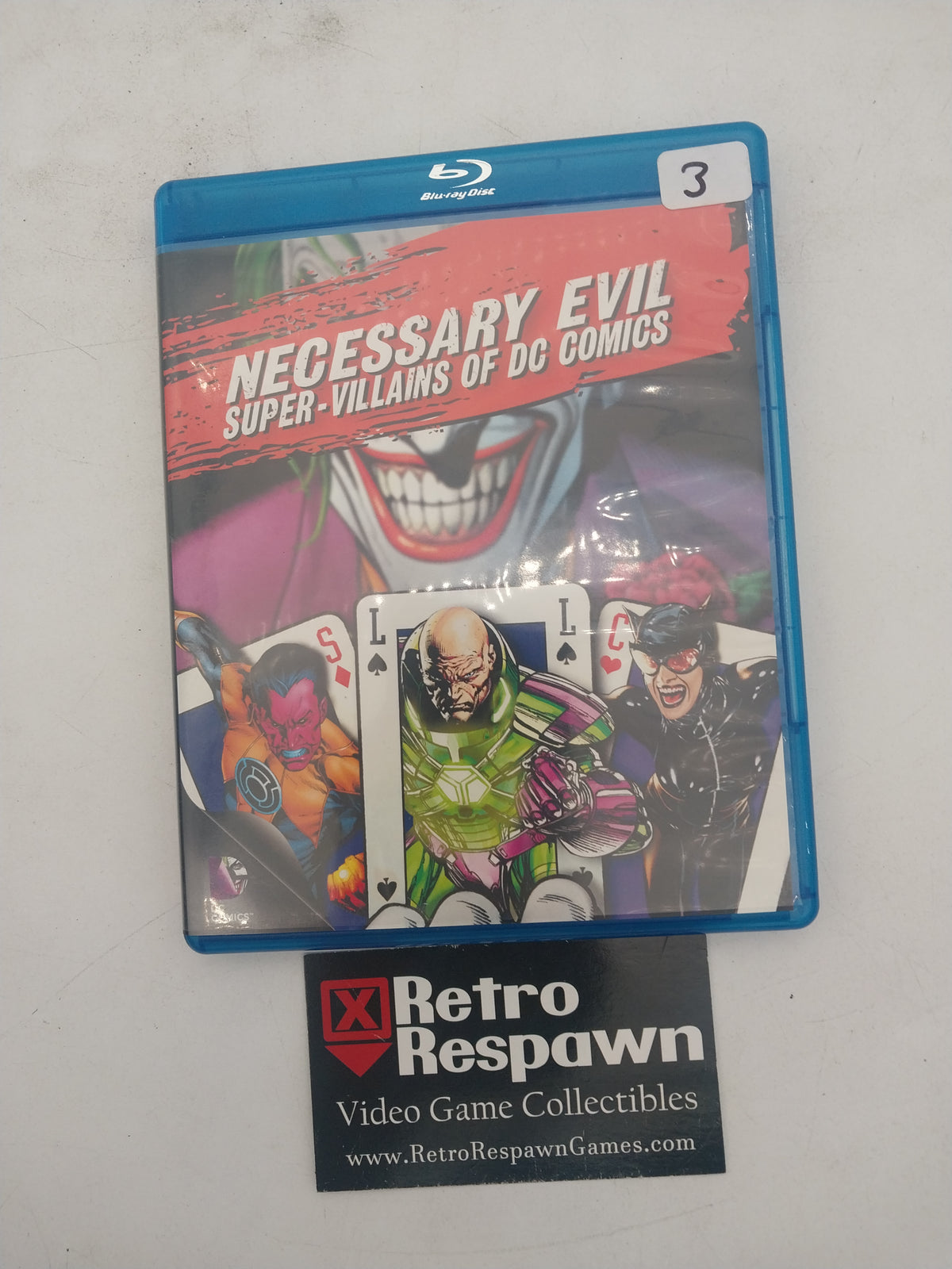 Necessary Evil Super-Villains of DC Comics - Blu-Ray/DVD (Complete)