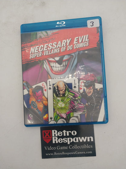 Necessary Evil Super-Villains of DC Comics - Blu-Ray/DVD (Complete)