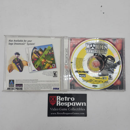 Worms Armageddon - Sega Dreamcast (Complete)